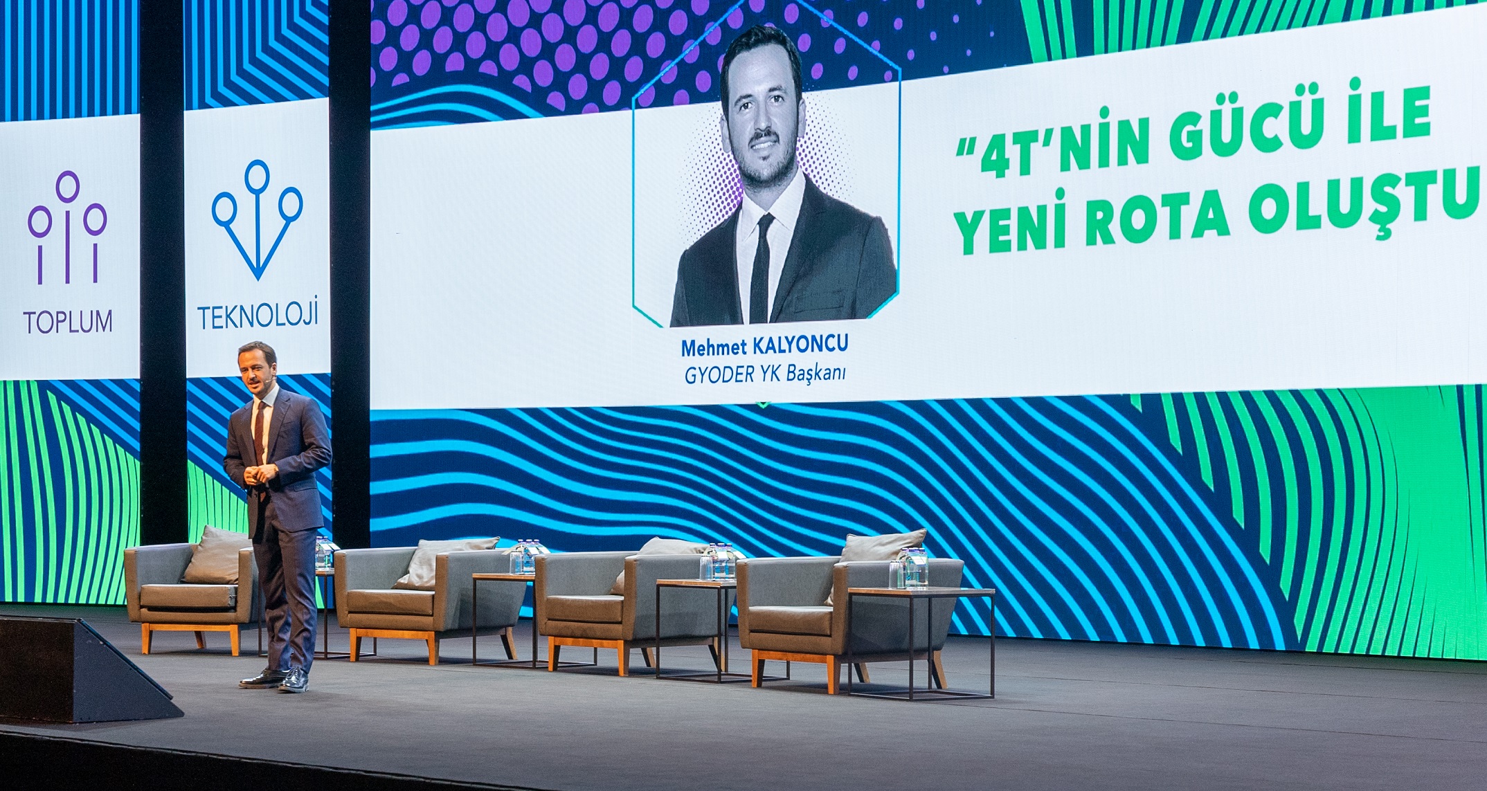 GYODER Başkanı Mehmet Kalyoncu, 17. GYODER Gayrimenkul Zirvesi'nde konuştu.