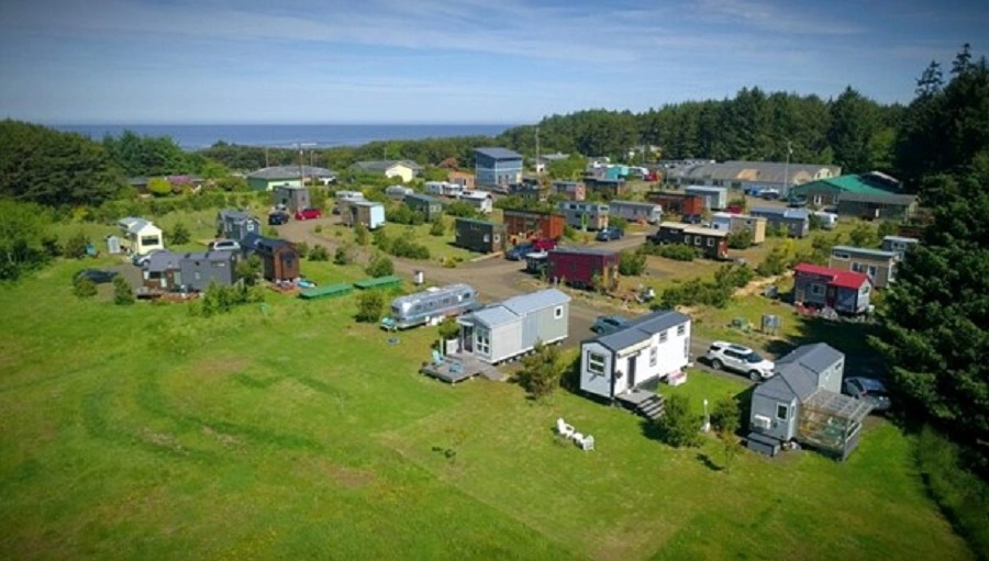 Amerika’da Tiny House Yaşam Alanı (Tiny Tranquility Oregon)