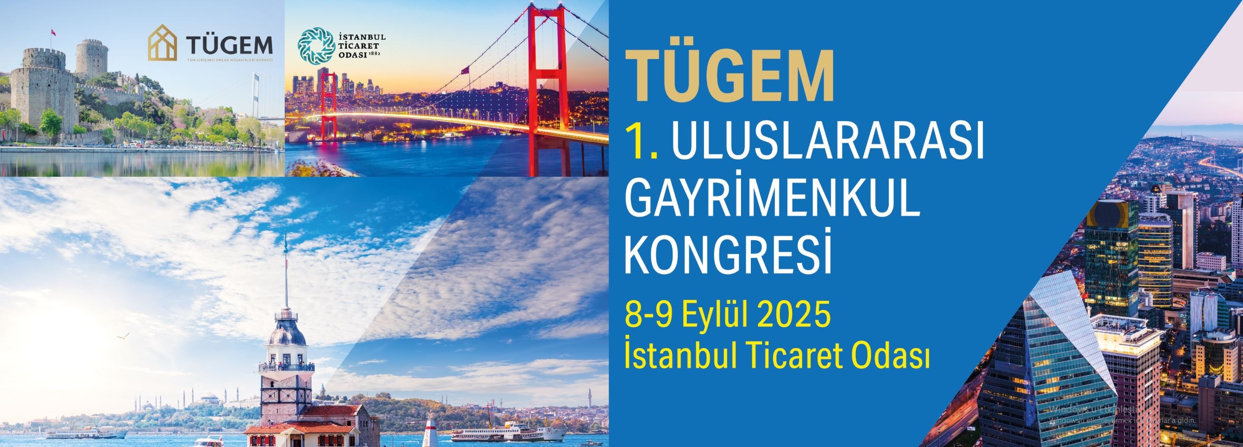 TÜGEM 1. Uluslararası Gayrimenkul Kongresi