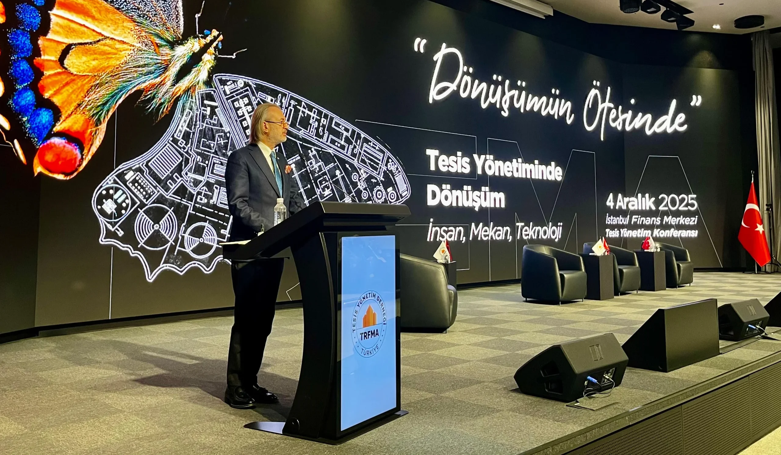 İstanbul Ticaret Odası Yönetim Kurulu Üyesi Münir Üstün | TRFMC 2025 Türkiye Tesis Yönetim Konferansı