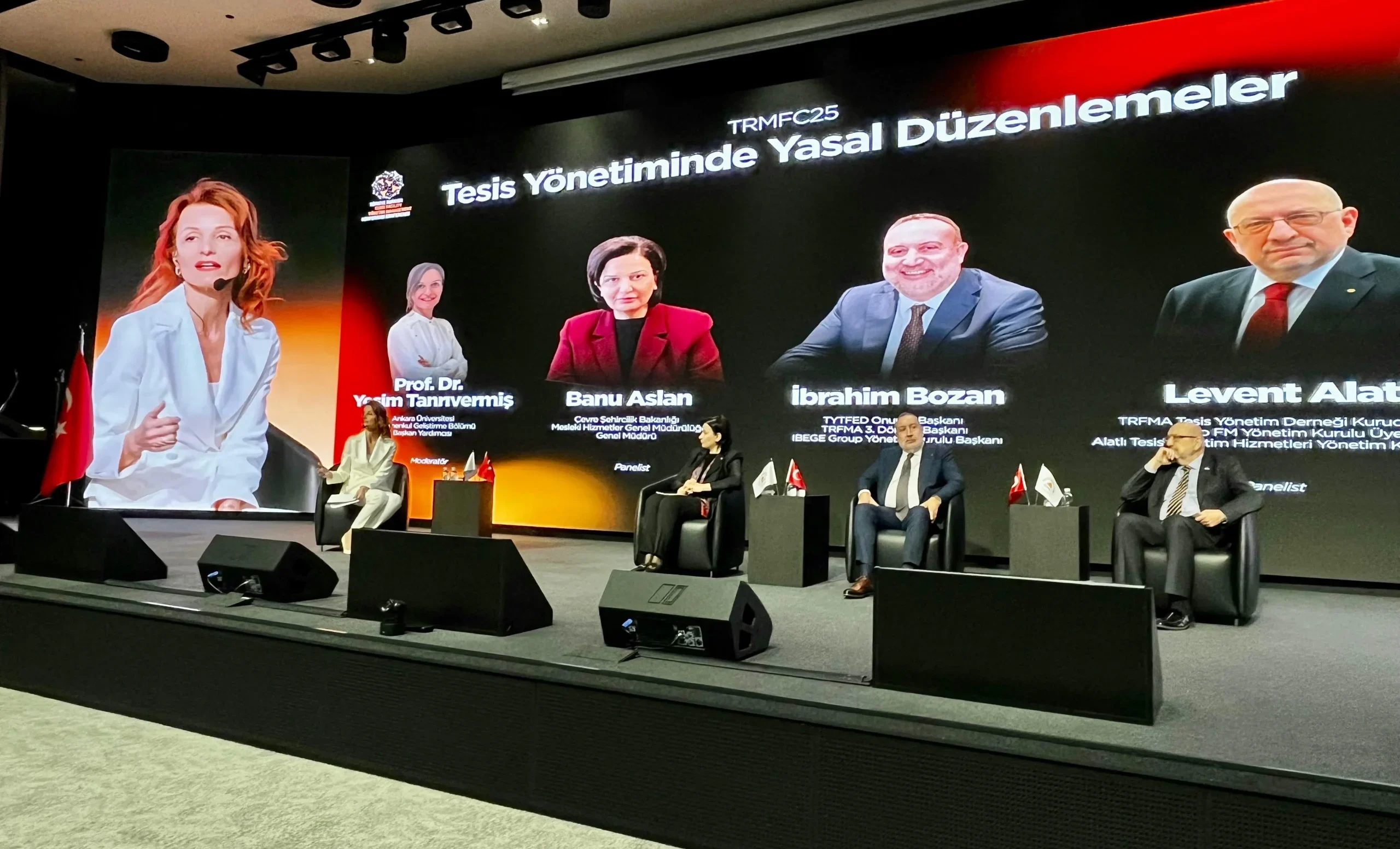 Prof. Dr. Yeşim Tanrıvermiş, Banu Aslan, Levent Alatlı, İbrahim Bozan